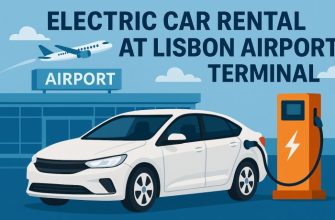Electric Car Rental at Lisbon Airport Terminal