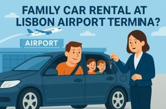 Family Car Rental at Lisbon Airport Terminal