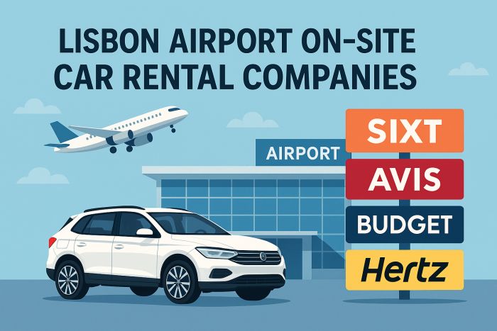 Lisbon Airport On-Site Car Rental Companies