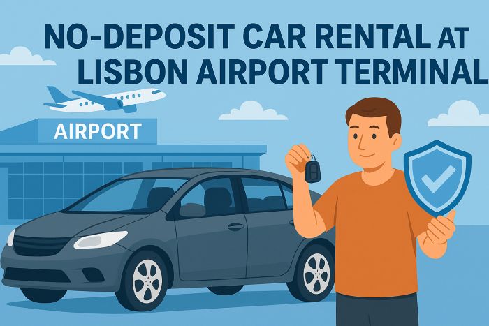 No-Deposit Car Rental at Lisbon Airport Terminal