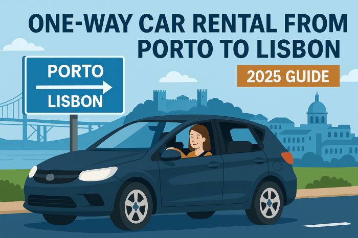 One-Way Car Rental from Porto to Lisbon