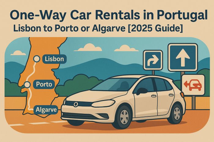 One-Way Car Rentals in Portugal: Lisbon to Porto or Algarve