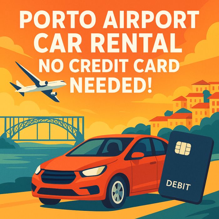 Porto Airport Car Rental – No Credit Card Needed!