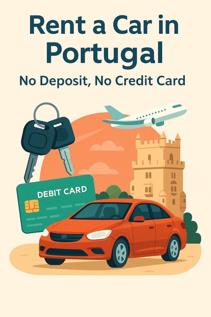 Rent a Car in Portugal No Deposit, No Credit Card