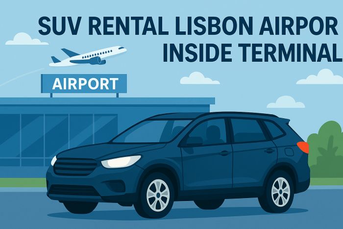 SUV Rental Lisbon Airport Inside Terminal