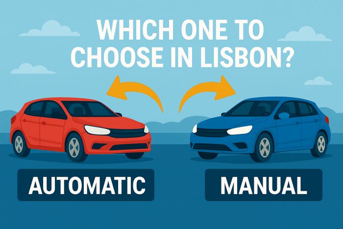 Automatic vs Manual Car Rental in Lisbon
