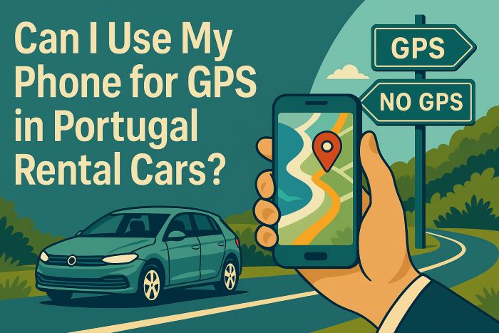 Can I Use My Phone for GPS in Portugal Rental Cars