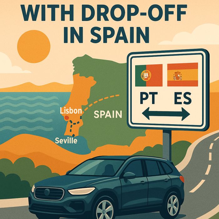 Renting a Car in Lisbon with One-Way Drop-Off in Spain