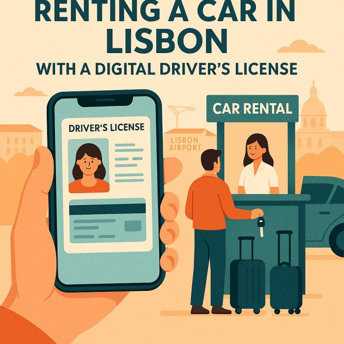 Renting a Car in Lisbon with a Digital Driver’s License