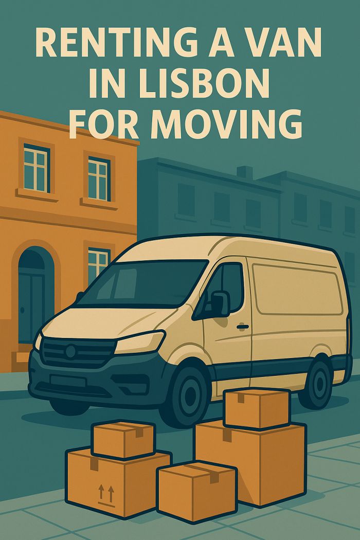Renting a Van in Lisbon for Moving