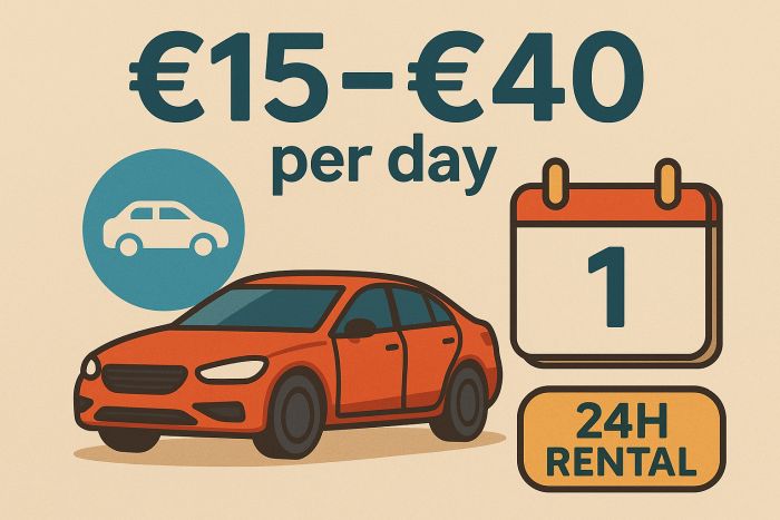 What Is the Cost of a Full Day Car Rental in Portugal