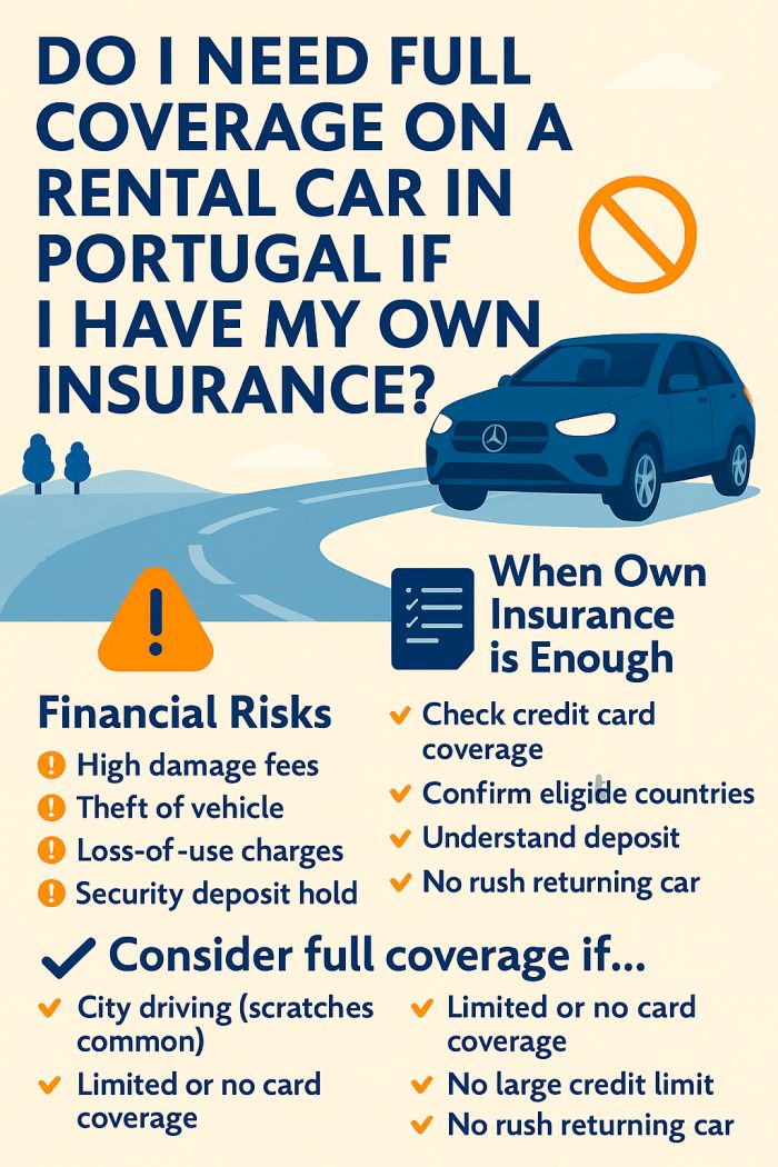 Do I Need Full Coverage on a Rental Car in Portugal
