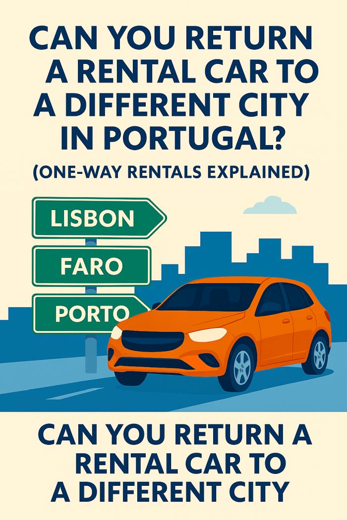 Can You Return a Rental Car to a Different City in Portugal