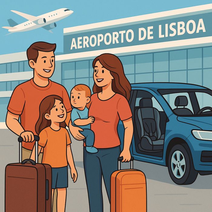 Family Car Rental at Lisbon Airport