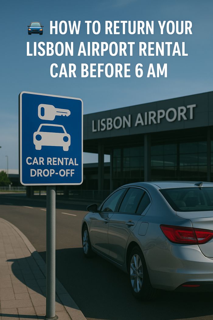 How to Return Your Lisbon Airport Rental Car Before 6 AM