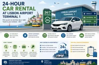 24-Hour Car Rental at Lisbon Airport Terminal 1