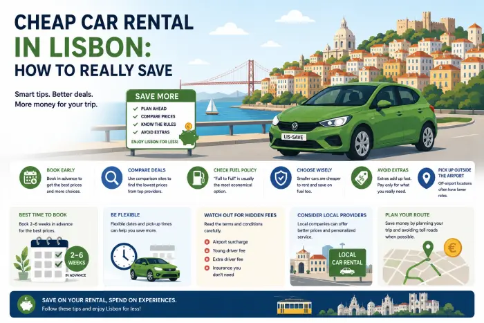 Cheap Car Rental in Lisbon