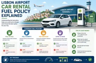 Lisbon Airport Car Rental Fuel Policy Explained