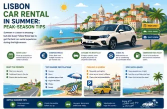 Lisbon Car Rental in Summer