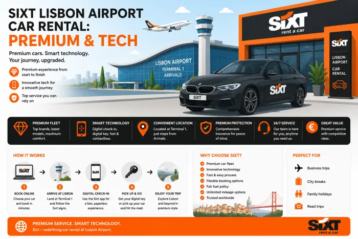Sixt Lisbon Airport Car Rental