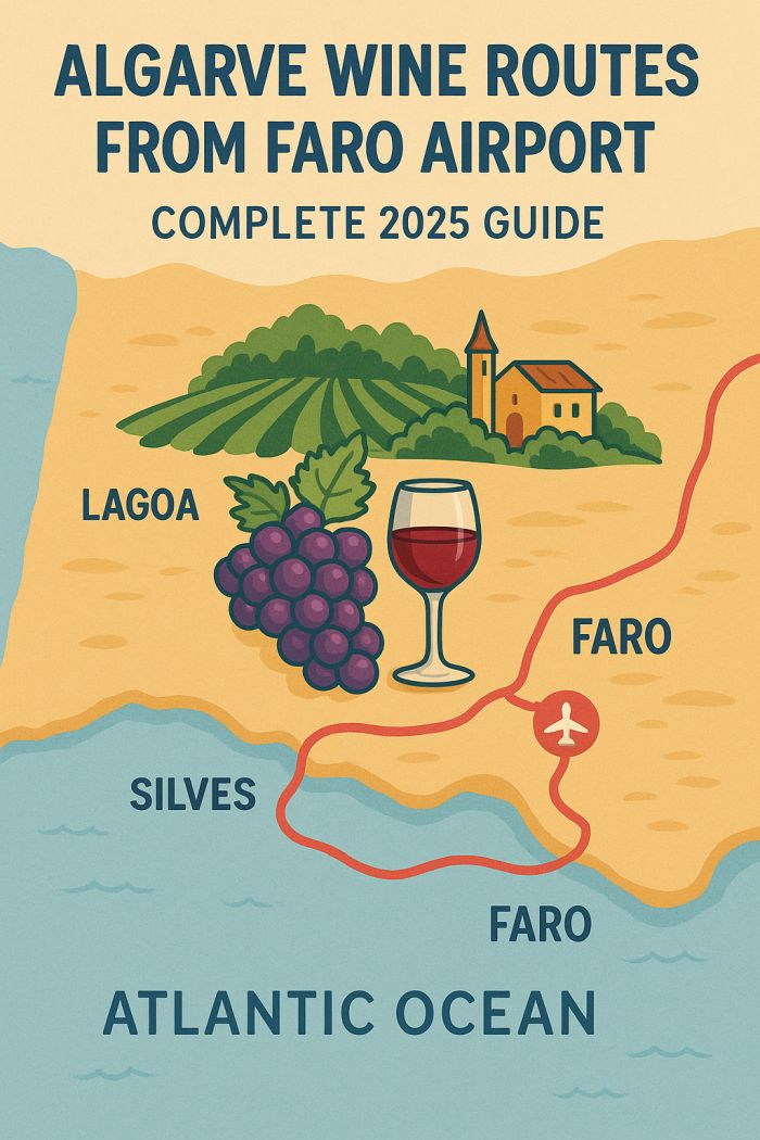 Algarve Wine Routes from Faro Airport
