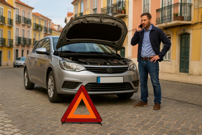 Lisbon Rental Car Breakdown