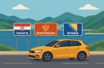Driving from Dubrovnik to Montenegro & Bosnia