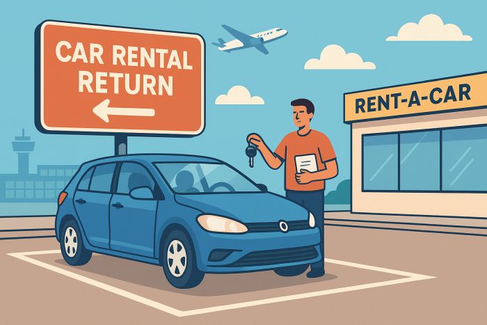 How to Return a Rental Car at Dubrovnik Airport
