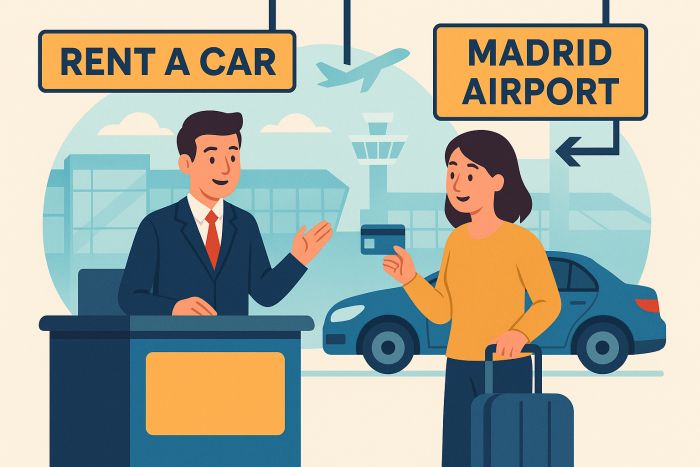 Madrid Airport Car Hire Without a Credit Card