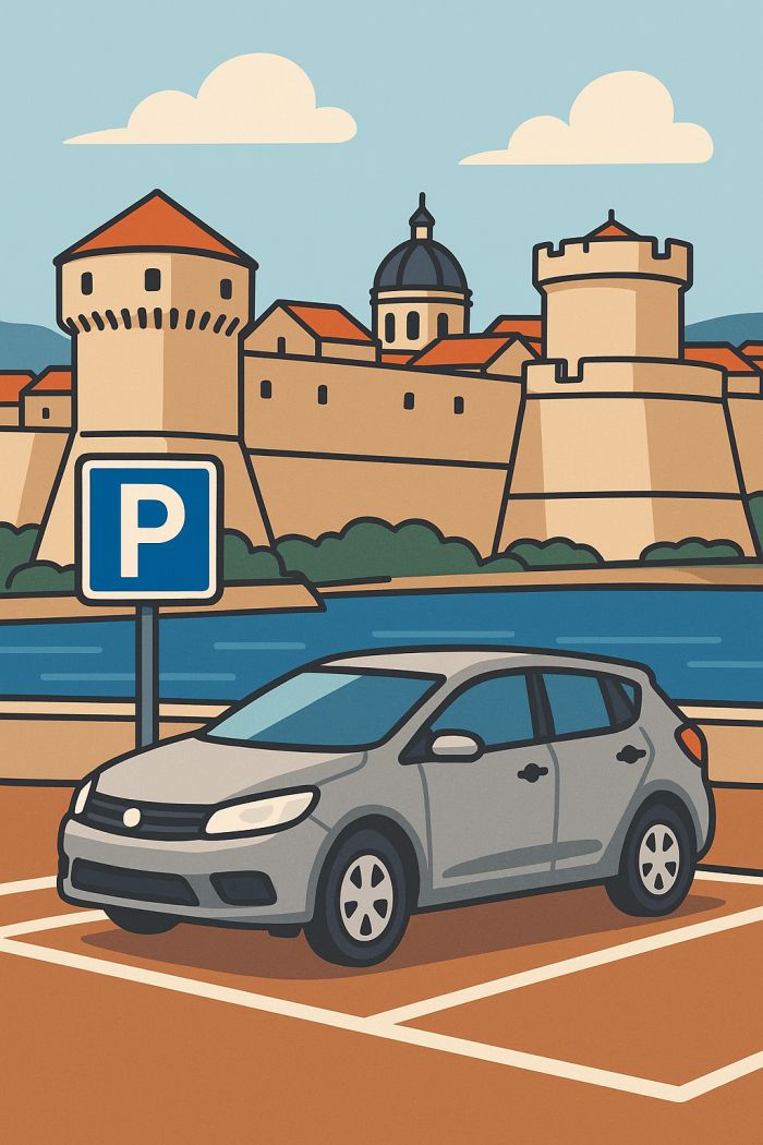 Parking in Dubrovnik – for Car Rentals