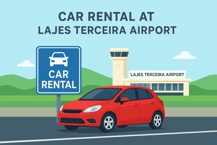 Car Rental at Lajes Terceira Airport