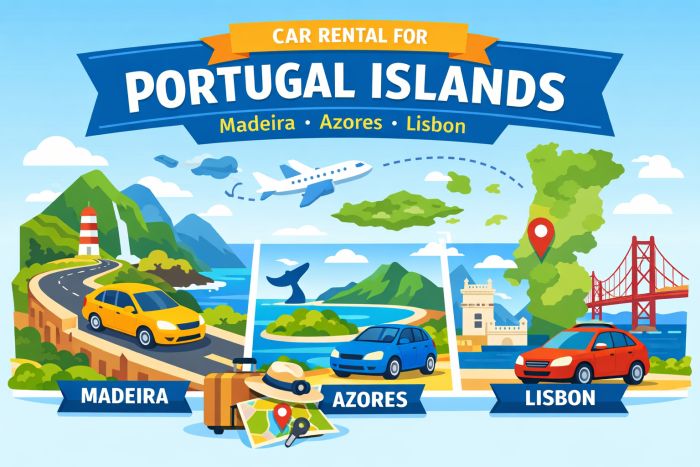 Car Rental for Portugal Islands