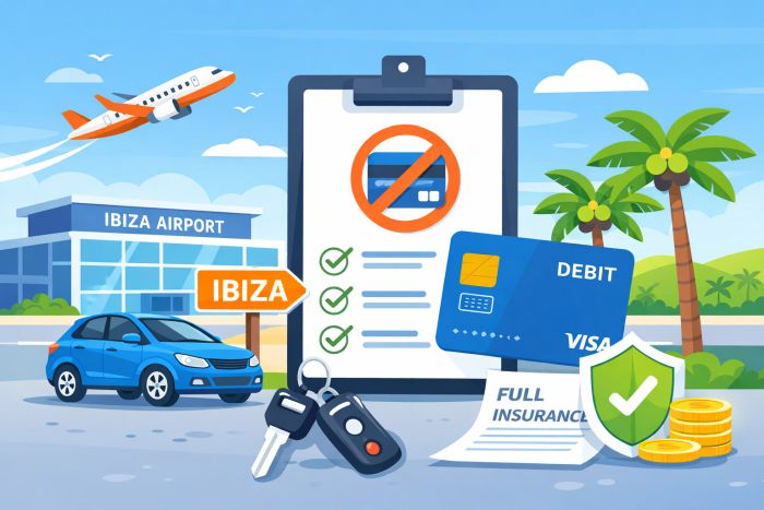 Ibiza Airport Car Rental Without Credit Card