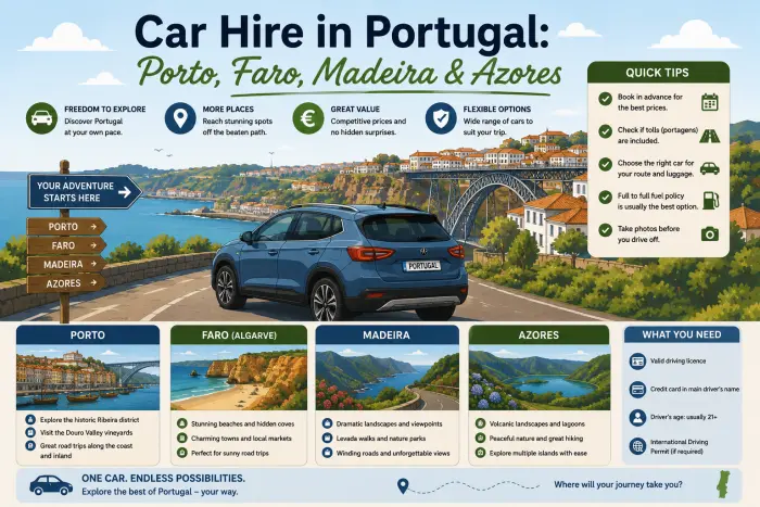 Car Hire in Portugal