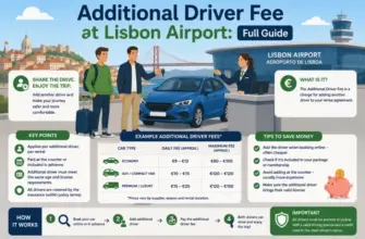 Additional Driver Fee at Lisbon Airport