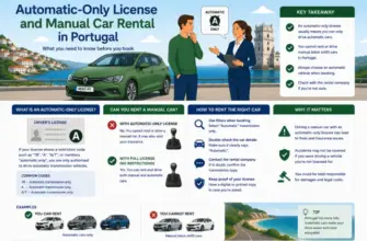 Automatic-Only License and Manual Car Rental in Portugal