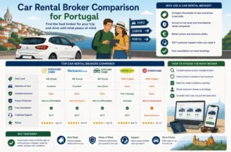Car Rental Broker Comparison for Portugal