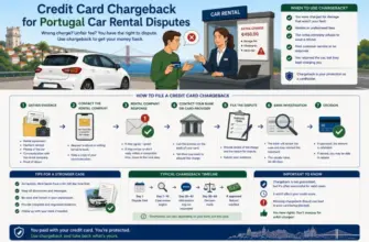 Credit Card Chargeback for Portugal Car Rental Disputes