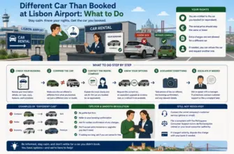 Different Car Than Booked at Lisbon Airport