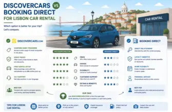 Discovercars vs Booking Direct for Lisbon Car Rental