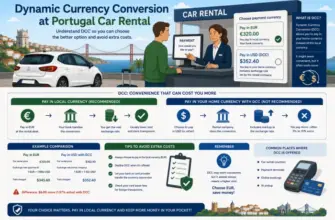 Dynamic Currency Conversion at Portugal Car Rental