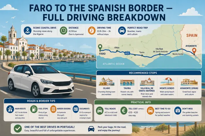 Faro to the Spanish Border