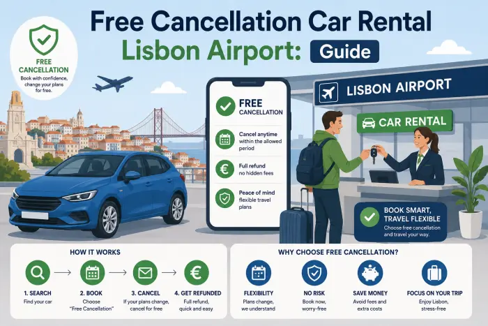 Free Cancellation Car Rental Lisbon Airport