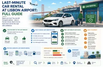 Last-Minute Car Rental at Lisbon Airport