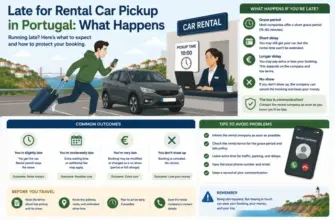 Late for Rental Car Pickup in Portugal
