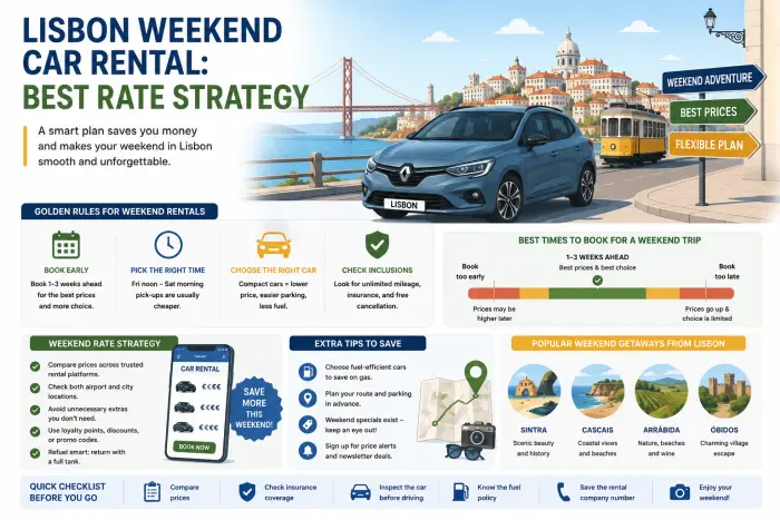 Lisbon Weekend Car Rental