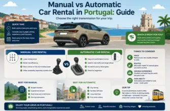 Manual vs Automatic Car Rental in Portugal