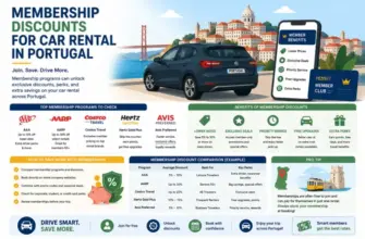 Membership Discounts for Car Rental in Portugal