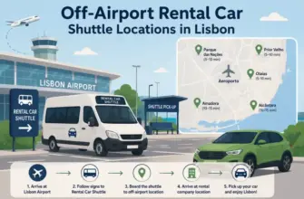 Off-Airport Rental Car Shuttle Locations in Lisbon