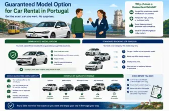 Guaranteed Model Option for Car Rental in Portugal